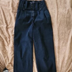 A New Day Blue High Rise Jeans Wide Leg